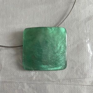 Turquoise statement necklace